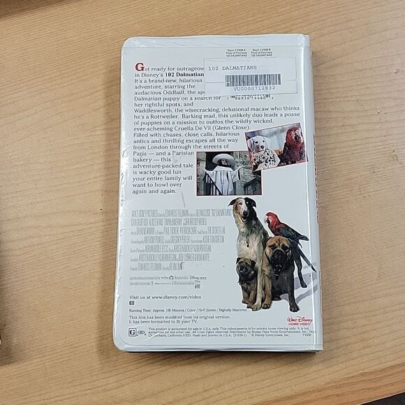 2vhs movies 101Dalmations and 102 Dalmations - Picture 5 of 5